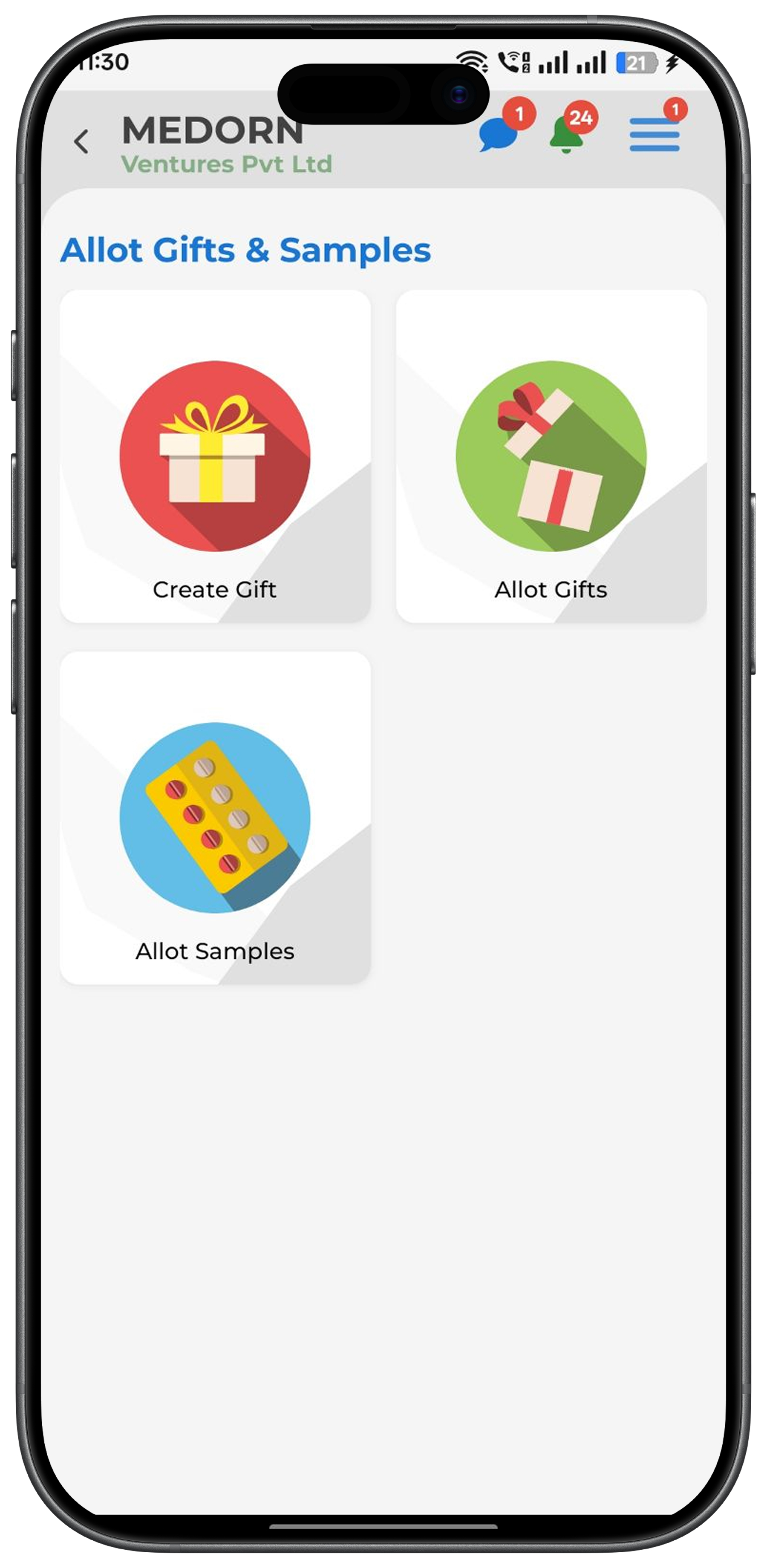 Sample & Gift Tracking